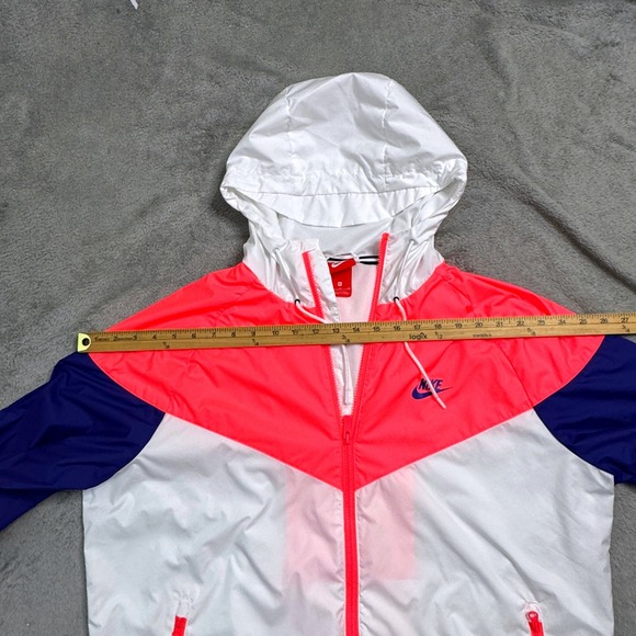 Vintage Nike Windrunner Jacket Men's XL Colorblock Hooded Zip Up Activewear - Picture 10 of 11